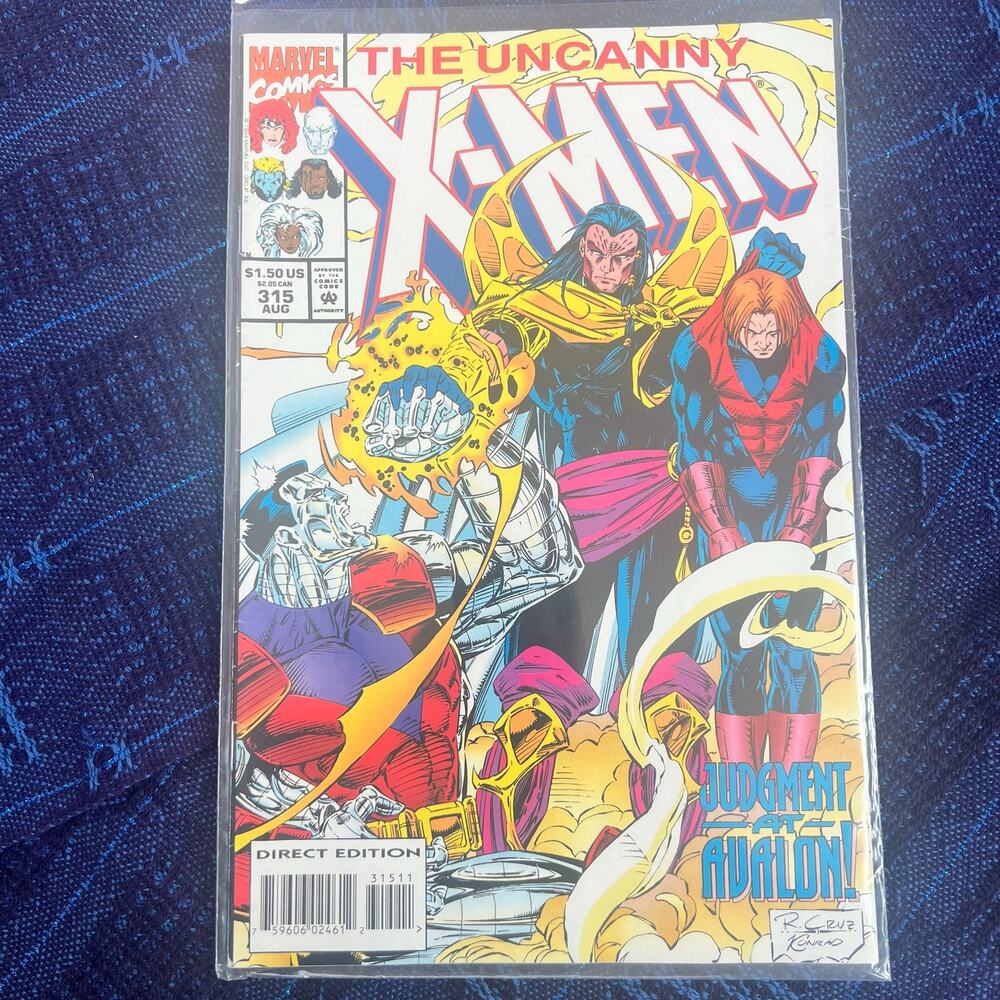Marvel Comics the Uncanny X-Men #315 Judgement at Avalon